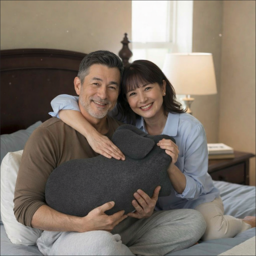 夫婦の笑顔